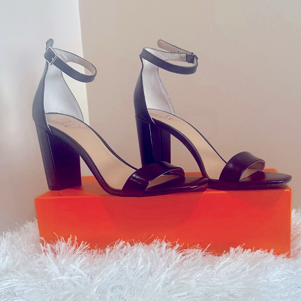 INC black 4 inch heels